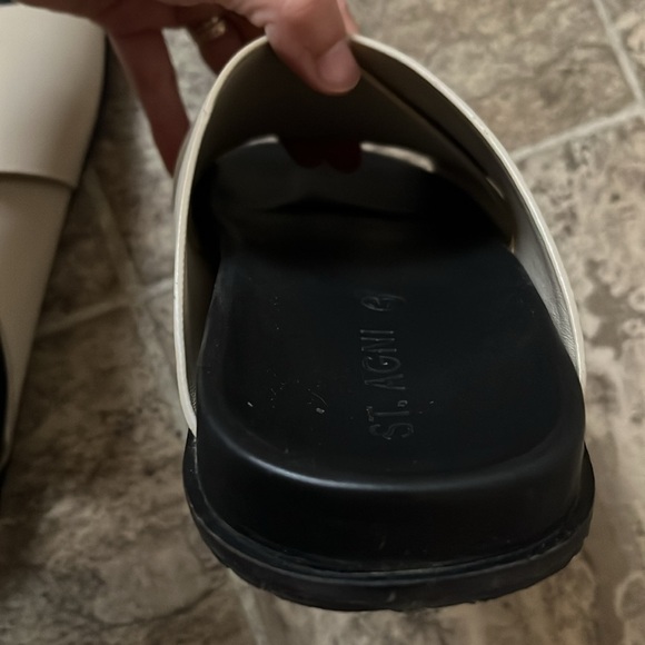 St.Agni//leather sandals - Picture 5 of 7